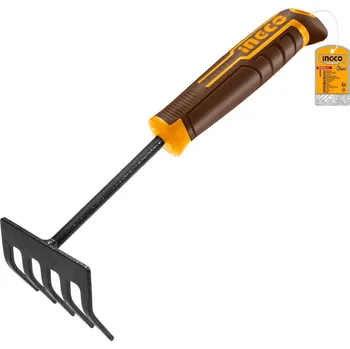 Hrábě Ingco HFTR1008 Hrabičky ruční MINI 5 zubů 270x90mm