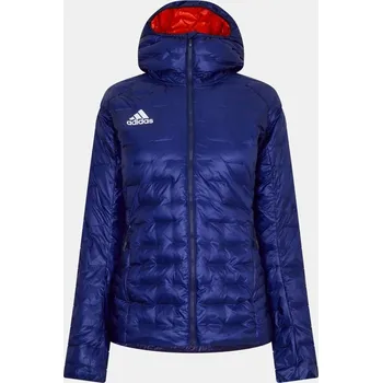 Dámská casual bunda adidas Icesky Hood Down Jacket Navy 18 (XXL)