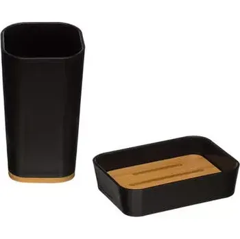 Sada koupelnových doplňků 5Five® Koupelnová sada - černá