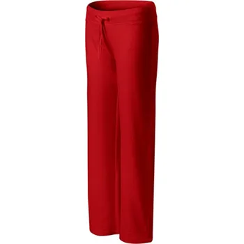 Dámské kalhoty Reklamní Comfort tepláky dámské, červená, XS