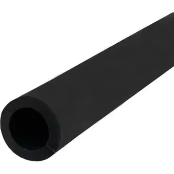 Dětská zábrana Černá pěnová magnetická ochrana rohů zdí a stěn typ RA40 - průměr 6,1 cm, délka 100 cm