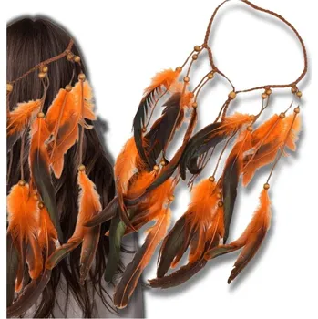 Ozdoba do vlasů J&W Dámská ozdoba do vlasů Caolesack oranžová One size