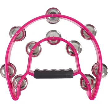 Tamburína Cega Double Row Tambourine Pink + prodloužená záruka 3 roky
