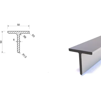 Stavební profil Profil T 50x50x6