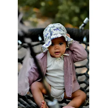 Kojenecká bunda Mikk-Line Mikk - Line dívčí letní klobouk 98115 White Swan Velikost: 53 UPF 50+