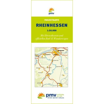 Freizeitkarte Rheinhessen 1:50.000 - Sievers, Annette