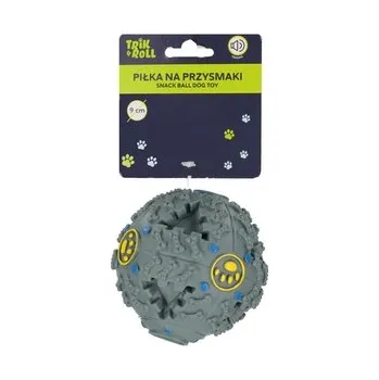 Dětské hřiště Piłka dla psa z dźwiękiem 9cm na przysmaki popielata TRIK&ROLL 560688
