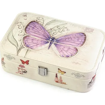 Šperkovnice Šperkovnice motýl 7x14x22 cm