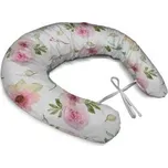 Těhotenský polštář Růžové květy