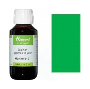 Speciální výtvarná barva Napařovací barva na hedvábí Dupont 125ml – 610 Myrtus