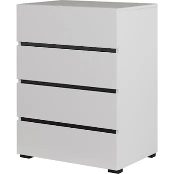 Komoda Komoda Cross - Helvetia Biała/bílo-černá 60x78 cm