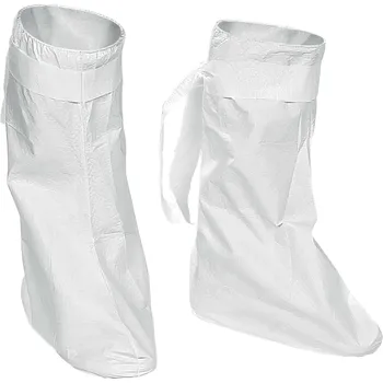 Pracovní rukavice DELTA DT111 / Ochranný návlek na boty, 10 párů v balení - bílá Univerzální