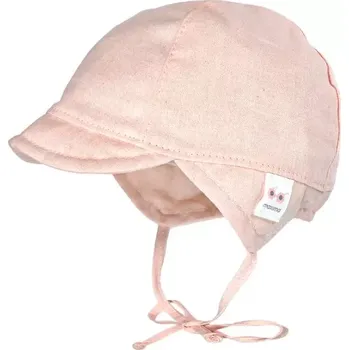 Čepice MAXIMO Dětská čepice s kšiltem, pudrově růžová, UV 15, vel. 41