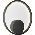 Azzardo HALO nástěnné svítidlo LED 30W 2200lm 3000K 40cm kulaté IP20, černé