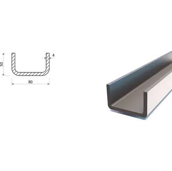 Stavební profil U profil 50x80x50x4