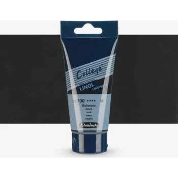 Speciální výtvarná barva Barva na linoryt College 75ml - černá 700