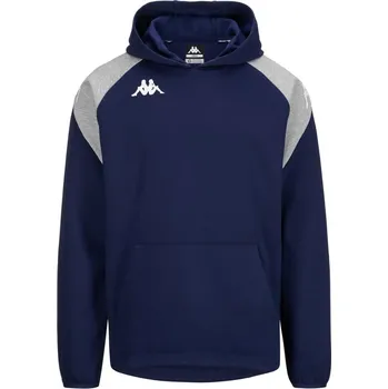 Chlapecká mikina KAPPA4FOOTBALL LIANTO mikina Jr tmavě modrá-šedá 12Y