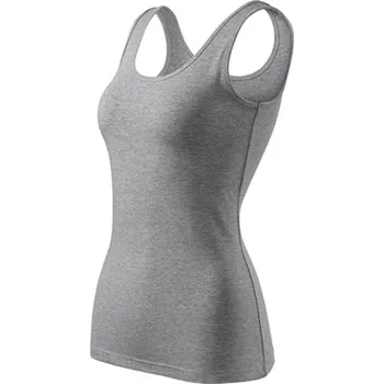 pracovní tričko Reklamní Triumph tílko dámské, tmavě šedý melír, 2XL