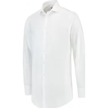 Pánská košile Reklamní Fitted Stretch Shirt košile pánská, bílá, 46