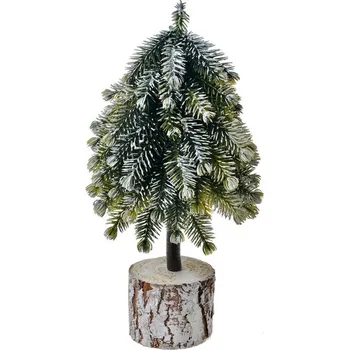 Vánoční stromek Vánoční dekorace jehličnatý stromek - 11*11*25 cm