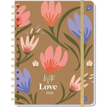 Love Spiral-Kalenderbuch A5 2026 - Heye