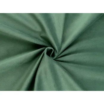 Samet / velvet hladký šíře 280 cm METRÁŽ - 7 (245 g/m²) zelená ledově