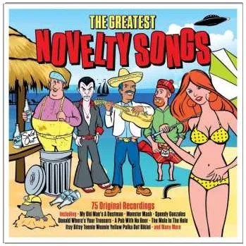 Zahraniční hudba 3CD Various: The Greatest Novelty Songs 2015