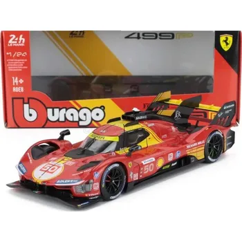 autíčko Model BBurago Ferrari 499P #50 Winner Le Mans 2024 1:24