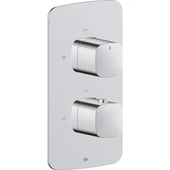 Vodovodní baterie KFA Armatura Malaga sprchová baterie pod omítku s termostatem chrom 5759-001-00