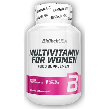 BioTech USA Multivitamin For Women 60 kapslí