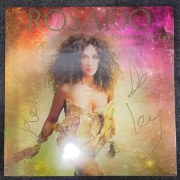 Zahraniční hudba LP Rosario Flores: Universo de Ley 2025 Coloured Autographed Gold Vinyl Special Edition