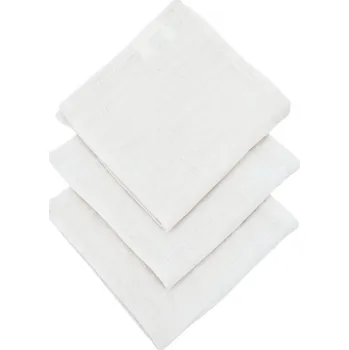 látková plena Mušelínové pleny béžové 30x30cm, 3ks