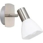 Prezent AIDA nástěnné bodové svítidlo 1x E14 40W bez zdroje IP20, saténový nikl