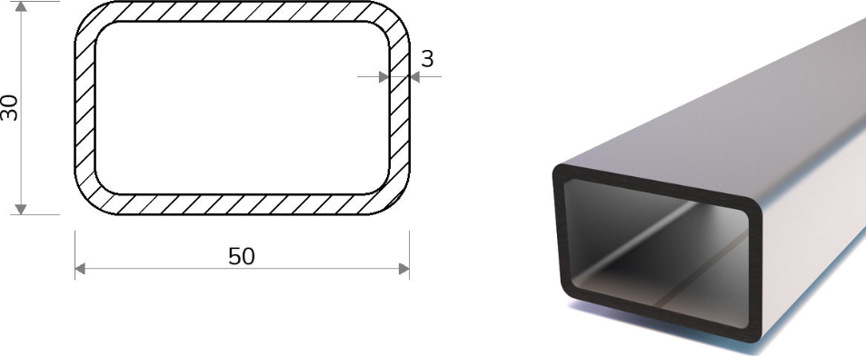 Jekl 50x30x3