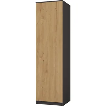 Šatní skříň FALCO Šatní skříň Malvína 50 antracit/dub artisan