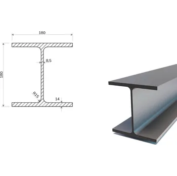 Stavební profil HEB 180 12 m