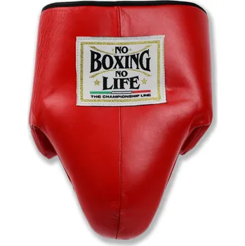 Chránič těla a ramene Suspenzor No Boxing No Life - červený