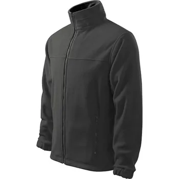 Reklamní Jacket fleece pánský, ocelově šedá, 2XL