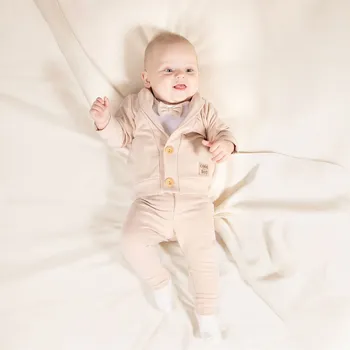 Chlapecká mikina TEDDY, béžová, 74