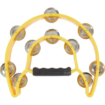 Tamburína Cega Double Row Tambourine Yellow + prodloužená záruka 3 roky