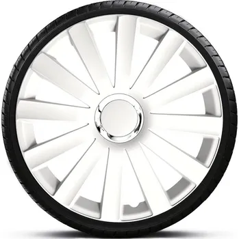 Poklice na kolo 4 Racing Poklice na kola - kryty kol SPYDER PRO white 17" - sada 4 ks -
