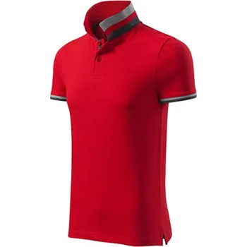 Pánská košile Reklamní Collar Up polokošile pánská, formula red, 3XL