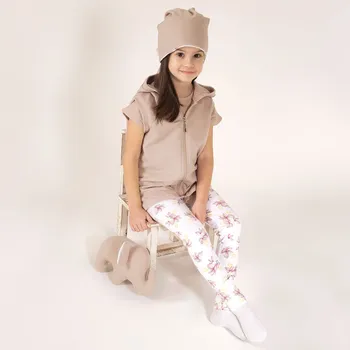 Dívčí legíny Dívčí legíny LOU, květiny, 56