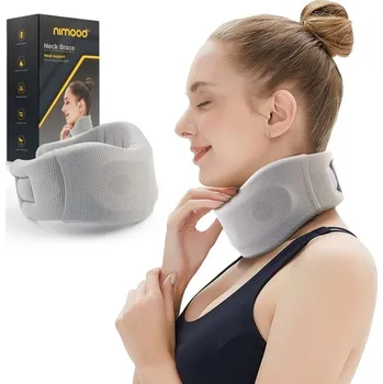 Nákrčník na šíji NIMOOD šedý, vel. M