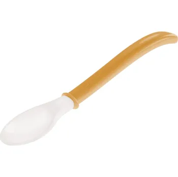 dětská jídelní sada Canpol babies Lžička silikonová dlouhá 1ks žlutá