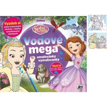omalovánky Sofie První - Vodové mega omalovánky