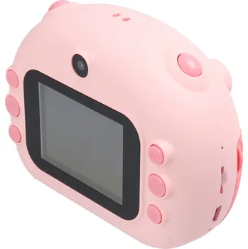 Digitální kompakt Digitální dětský fotoaparát s tiskárnou KDC-0013B růžový