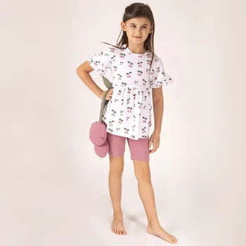 Dívčí kraťasy Krátké dívčí legíny EMILY, proužek,98