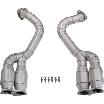 Výfukový systém TurboWorks Downpipe Porsche Cayman Boxster GTS GT4 Spyder 20+