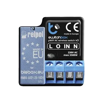 Konektor Blebox Switchbox -230V WiFi relé 16A